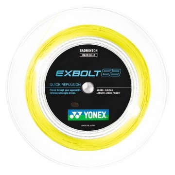 Yonex Exbolt 63 Yellow 200m